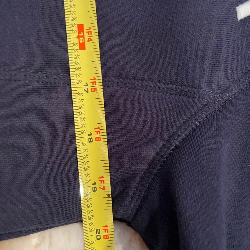 Nautica navy zip up hoodie size L - Picture 5 of 8